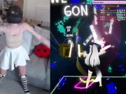 GAMER GIRL GETTING FUCKED BY A BEAUTIFUL BEAT SABER MAP 7/16