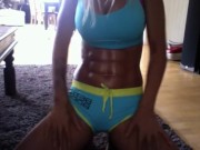 Abs flexing with oil - More at my Onlyfans  16/16