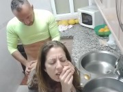 Follar en la cocina 14/16