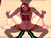 XENOBLADE PYRA (3D HENTAI) 7/16