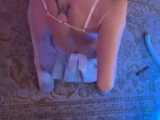 Looking for a Penis to Explode, dildo BJ, Shaking Orgasm 12/16