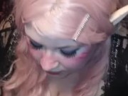 Lucky Fan gets his cocked drained while husband watches 1/16