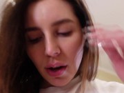 Real Cheating with my boyfriend's brother! Hard fucked in all holes 9/16