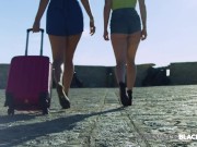 PrivateBlack - Inked Blondes Marica Chanelle And Chrystal Sinn Share 2 BBCs 1/16