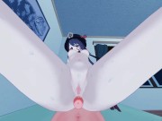 Hu Tao fucked cowgirl, missionary creampie - Genshin Impact Hentai 2/16