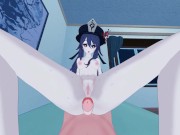 Hu Tao fucked cowgirl, missionary creampie - Genshin Impact Hentai 3/16