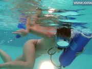 Swimming pool orgasms and masturbations by Minnie Manga 2/16