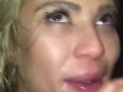 I Drink His Pee In Public Toilet And After He Fuck Me Hard