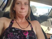 Up close fingering in car 10/16