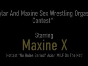 Cambodian Cougar Maxine X And Lanky Beauty Skylar Harris Fight For Hot Sex! 1/16