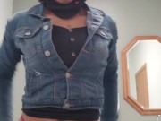 Went into the bathroom to pee in the sink come watch daddy 15/16