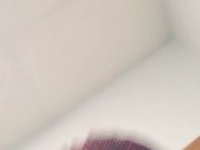 Went into the bathroom to pee in the sink come watch daddy 6/16