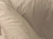 I wake up super horny I love when he touchs my black tigh  pussy 1/16