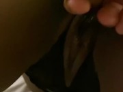 I wake up super horny I love when he touchs my black tigh  pussy 7/16