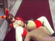 Genshing Impact - Amber Having Sex in the Cathedral 2/16