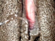 Wet black pussy  1/16