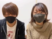 貫通型オナホ手コキでイケメンM男を何回寸止めできるのか検証してみた結果・・・ｗｗ - えむゆみカップル 3/16