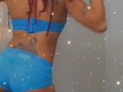 Ass Shaking & Fishnets | Bajan Busty Beauty | OnlyFan Girl 3/16