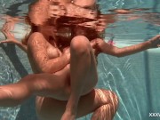 Swimming pool underwater sexy babes Irina and Olla 11/16