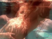 Swimming pool underwater sexy babes Irina and Olla 12/16