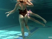 Swimming pool underwater sexy babes Irina and Olla 3/16