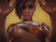 Cyberpunk 2077 - Judy Alvarez gets creampied - 3D Hentai 9/16