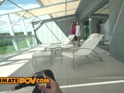 Lilu Moon Shona River Hot Threesome - IntimatepovTwo busty hotties want an anal ride 3/16