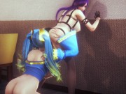 [LEAGUE OF LEGENDS] Kaisa and Sona want your cock 3/16