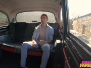 Female Fake Taxi She sits on his face for oral sex orgasms 2/16