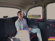 Female Fake Taxi She sits on his face for oral sex orgasms 5/16