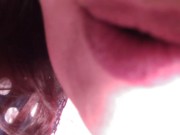 V560 Beautiful Dawn in polka dot dress showing off her up skirt and sexy silver heels. 4/16