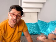 HUNT4K Teen started sucking in dark and continued sex in broad daylight 1/16