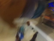 Shared Sugarbaby Takes Giant BBC Friend Opened Pussy Wide and I Cumshot her Second 15/16