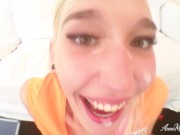 Quick ass & pussy fucking with a facial cumshot 11/16