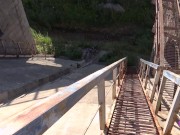 We wanted to make a video on the railway but we were caught by motorcyclists :D (Russian Dialogues) 5/16