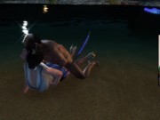 The Elder Scrolls 5:The beach to enjoy the beauty of the moon and huge breasts goddess sex 14/16