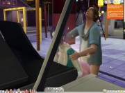 The Sims 4:6 people playing the piano for sex 16/16