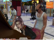 The Sims 4:6 people playing the piano for sex 6/16