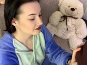 Минет с окончанием в рот Olivia Moore 1/16