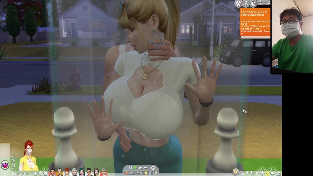 The Sims 4:10 people having hot sex in a transparent shower - Part 2 -  RedTube