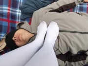 Sexy Mistress School Uniform White knee Socks  9/16