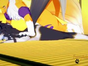 Furry Hentai Zelda Digimon - Wolf Link is fucked by Renamon 14/16