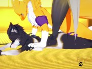 Furry Hentai Zelda Digimon - Wolf Link is fucked by Renamon 16/16
