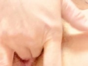 【日本人　無修正】静かに潮を吹いてほんのりびしょびしょに。。。 15/16