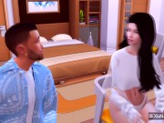 Husband is Seduced by his Wife's Sister - Sexual Hot Animations 2/16