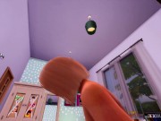 My Roommate and I Have Lesbian Sex POV - Sexual Hot Animations 6/16