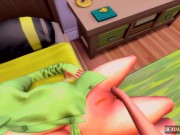 My Roommate and I Have Lesbian Sex POV - Sexual Hot Animations 8/16