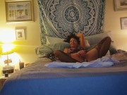 Caught masturbating by my stepson and his friend, part 2 #better angle 1/16