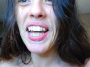 PinkMoonLust Talks About How much She LOVES Spit Spitty Mucous Snot Play! Foamy Toothpaste Spitting! 1/16