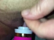 Clit licking toy close up 12/16